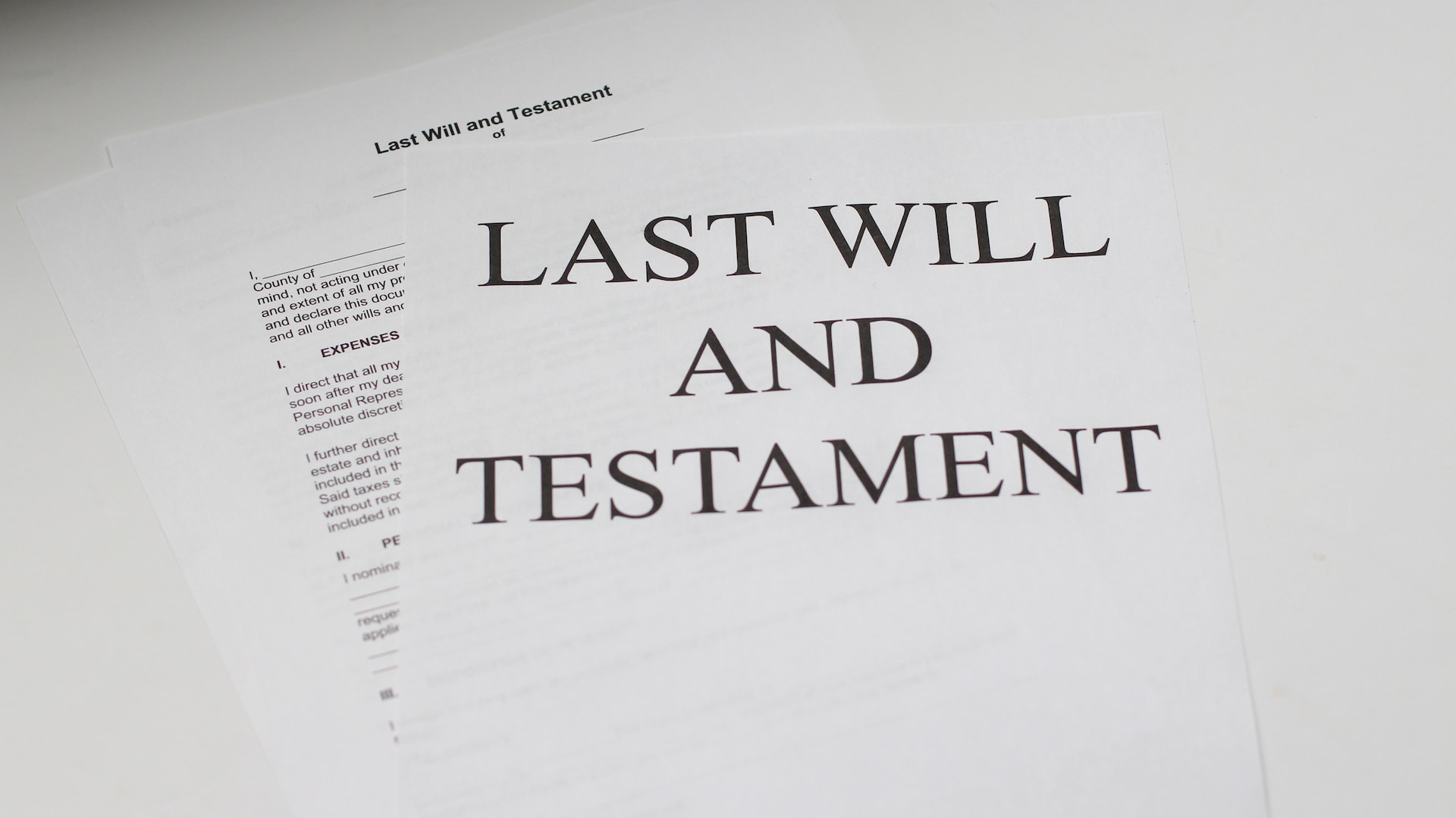 Principles of interpretation of wills – What are the testator’s intentions